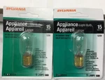 Sylvania 15t7dc #18200 Appliance Microwave Light Bulb Ba15d Bayonet Base 2-pcs. Fixed Price $8.98.