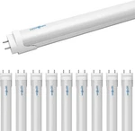 T8 Led Tube Light Bulbs 4 Foot 20w 40w Equivalent 5000k Daylight 2000lm, T10. Fixed Price $77.99.