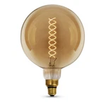 Feit Electric 60w G63 Spiral Filament 2000k Warm Light Led Bulb Dimmable 11" New. Fixed Price $16.95.