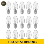 Ouukoo 15w C7 Salt Lamp Bulbs - Dimmable Replacement For Wax Warmers. Fixed Price $18.99.