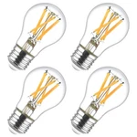 Luxrite A15 Edison Led Bulb, 8.5w=60w, 2700k, 750lm, Dimmable E26 Ul Listed 4pk. Fixed Price $19.99.