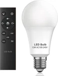 Upgraded Luckystyle Led Light Bulbs With Remote Control,e26 Dimmabl. Fixed Price $21.02.