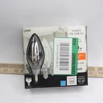 (3-pk) Feit Electric B10 E12 Candelabra Dim White Filament Clear Glass. Fixed Price $7.49.