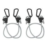 National Hardware N263-081 Bungee Cords With Carabiner 2 Pack Tie Down Straps. Fixed Price $15.99.