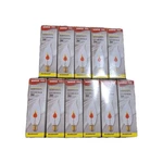 (11) Satco S3656 3w 120v Flame Tip 32mm E12 Candelabra Base Flicker Bulb 11 Ct.. Fixed Price $44.99.
