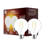 Ge Relax Led Light Bulbs, 40 Watt, Soft White, G25 Globe Clear, Medium. Fixed Price $12.71.