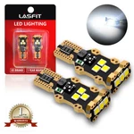 Lasfit Led Reverse Back Up Light Bulb 921 912 W16w T15 906 916 Super White 6000k. Fixed Price $14.99.