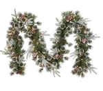Puleo 9 Ft Green Prelit Garland 100 Lights. Fixed Price $49.99.