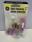 Vintage Ge Bulbs 12s8/93t 12 Watt Volt High Intensity W/original Pkg Rear Lt. Fixed Price $7.95.