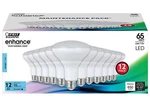 Feit Electric Enhance Br30 E26 (medium) Led Bulb Daylight 65w Equivalence 12 Pk. Fixed Price $35.00.