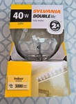 Sylvania Double Life 40g25/dl/rp 40w 120v. Fixed Price $6.95.