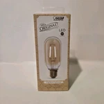 Feit Electric Original T14 Led Amber Glass Dimmable Filament 4w 2100k Ul. Fixed Price $7.99.