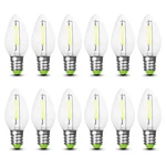Feit Electric Bpc7/g/ledg2/2/6 7w Equivalent 0.1 Watt Candelabra Base Holiday. Fixed Price $30.21.