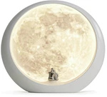 Mamre Super Moon White Night Light - Dimmable Table Lamp For Home Decor And Gift. Fixed Price $26.99.
