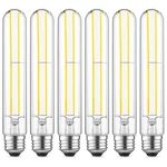 Gozelux 7.3 Inch Long Tubular Vintage Led Edison Bulbs, 6w, Equivalent 60w, .... Fixed Price $26.54.