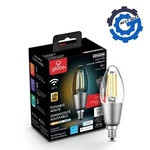New Globe Smart B11 Light Bulb 40w E12 Base App Controlled. Fixed Price $22.36.