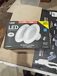 2 X Feit 75 Watt Dimmable Led Recessed Retrofit Lighting Kit 5-6 Inch. Fixed Price $26.99.