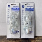 New 6 Pack Directional Ge Mr16 20 Watt Floodlight Bulbs 12v - 275 Lumens 20w. Fixed Price $24.99.
