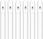 (6 Tubes) Ge Led Tube T8, 8.5 Watt, 24 Inch, 3500k Neutral White, Type A Plug. Fixed Price $39.77.