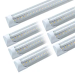 5ft T8 Integrated Led Shop Lights 48w 6000k Cooler/ Freezer Tube Clear. Fixed Price $89.99.