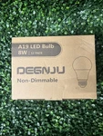 Degnju A19 Led Light Bulbs, 60 Watt Equivalent Bulb Soft White 2700k 12 Pack. Fixed Price $22.00.