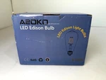Asoko Led Edison Light Bulb Dimmable 420-lumen 40w 2200k-2400k Warm White 6-pack. Fixed Price $14.99.