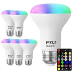 6-pack Ftl Br20 Led Light Bulbs Color Changing R20 Dimmable Flood. Fixed Price $28.99.