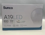 Sunco 16 Pack Gu24 Led Light Bulbs 2 Prong A19, Cri91 2700k White, 9w Equival.... Fixed Price $37.99.