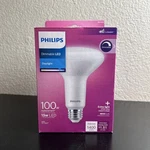 Philips Warm Glow 100w Equivalent Soft White Br30 Medium Dimmable Led Floodlight. Fixed Price $21.70.