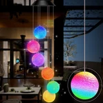 Remon Solar Wind Chimes Color-changing Led Light Powered Mobile Hanging.... Fixed Price $30.46.