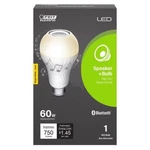 Feit Electric A19 E26 (medium) Led Speaker Bulb Bright White 60 Watt Equivalence. Fixed Price $18.95.