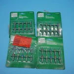 Lot Of 4: Home Accents 10-pack Multi-colored Dome Led Replacement Bulbs. Fixed Price $21.00.