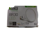 Sunco 6 Pack Br30 Led Bulb 11w=65w, Dimmable 2700k Soft White E26base Damage Box. Fixed Price $19.99.