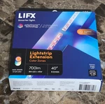 Lifx Smart Home 40 In. L Color Changing Plug-in Led Strip Light Extension Sealed. Fixed Price $15.95.