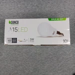 Sunco 10 Pack A15 Globe Light Bulbs Led 450 Lumens 5k Daylight. Fixed Price $30.99.