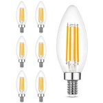 Create Warm Ambiance - Dimmable E12 Led Candle Bulbs 6 Pack. Fixed Price $28.99.