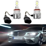 2pcs 9005 Hb3 Led Headlight Bulbs 6000k 3800lm Plug Play For Car Truck Suv. Fixed Price $19.99.