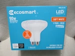 (2-pk) Ecosmart Dimmable Energy Star Led Light Bulb Soft White Br40 90w Eqv. Fixed Price $17.99.