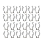 (24-pack) T8 U Clips Holder Bracket For 8ft Led Light Bulbs Replacement Mounting. Fixed Price $10.94.