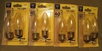 8 Westpointe 40w Clear Medium Base B11 Bulbs. Fixed Price $20.00.