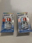 2 Feit Electric Ecobulb Soft White 60 Watt Uses 13 W Gu24 Twist Lock Base New. Fixed Price $14.95.