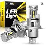 Auxito 2024 Upgraded H4 Led Bulb, 1:1 Mini Size No Adapter Required, 6500k Wh.... Fixed Price $54.99.