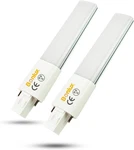 Bonlux 2pck 6w Gx23 2-pin Led Pl Light 13w Cfl Replace Daylight 6000k. Fixed Price $29.86.