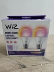 Wiz 60w A19 Color Led Smart Bulb - Pack Of 2 E26- Indoor Pack,. Fixed Price $14.99.