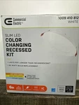 Commercial Electric 6 Pro Led Canless Recessed Light Adjustable Cct White. Fixed Price $12.10.
