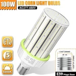 480v 100w Led Corn Light Bulbs E39 Base Commercial Warehouse High Bay Lighting. Fixed Price $63.22.
