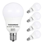 Faguangao E17 Intermediate Base Led G14 Bulbs, 6w 60w Equivalent, 5000k Dayli.... Fixed Price $27.80.