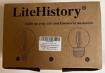 Litehistory Dimmable G16.5 Led Bulb, 2700k, E12 Candelabra 6 Pack Bulbs Nibn. Fixed Price $35.00.