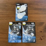 Feit Electric Bp40a15n 40 Watt Clear Ceiling Fan Light Bulbs & 2 Soft White. Fixed Price $15.00.