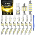 Bango 24 Pieces Car Led Interior Light Bulbs, 194/de3175/578, White. Fixed Price $18.99.